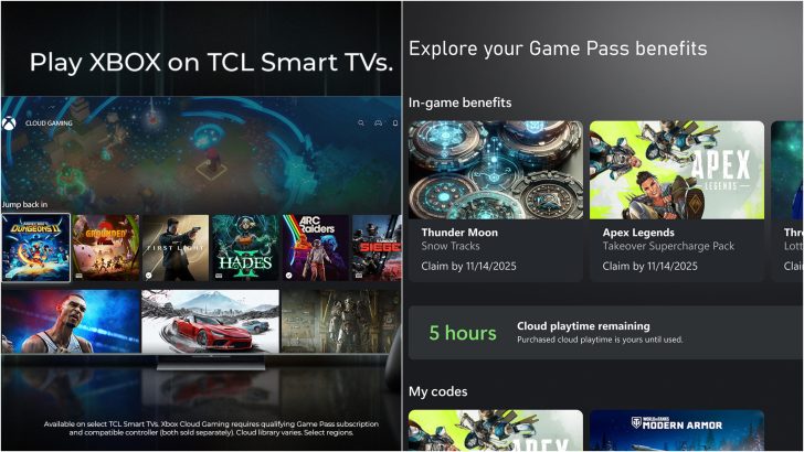 Xbox Cloud Gaming на телевізорах TCL: 15 годин ігрового часу замість попередніх 20 1