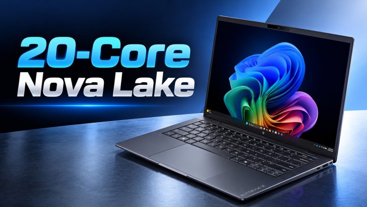 HP EliteBook X G3i може стати першим ноутбуком на базі Nova Lake з 20-ядерним процесором 1