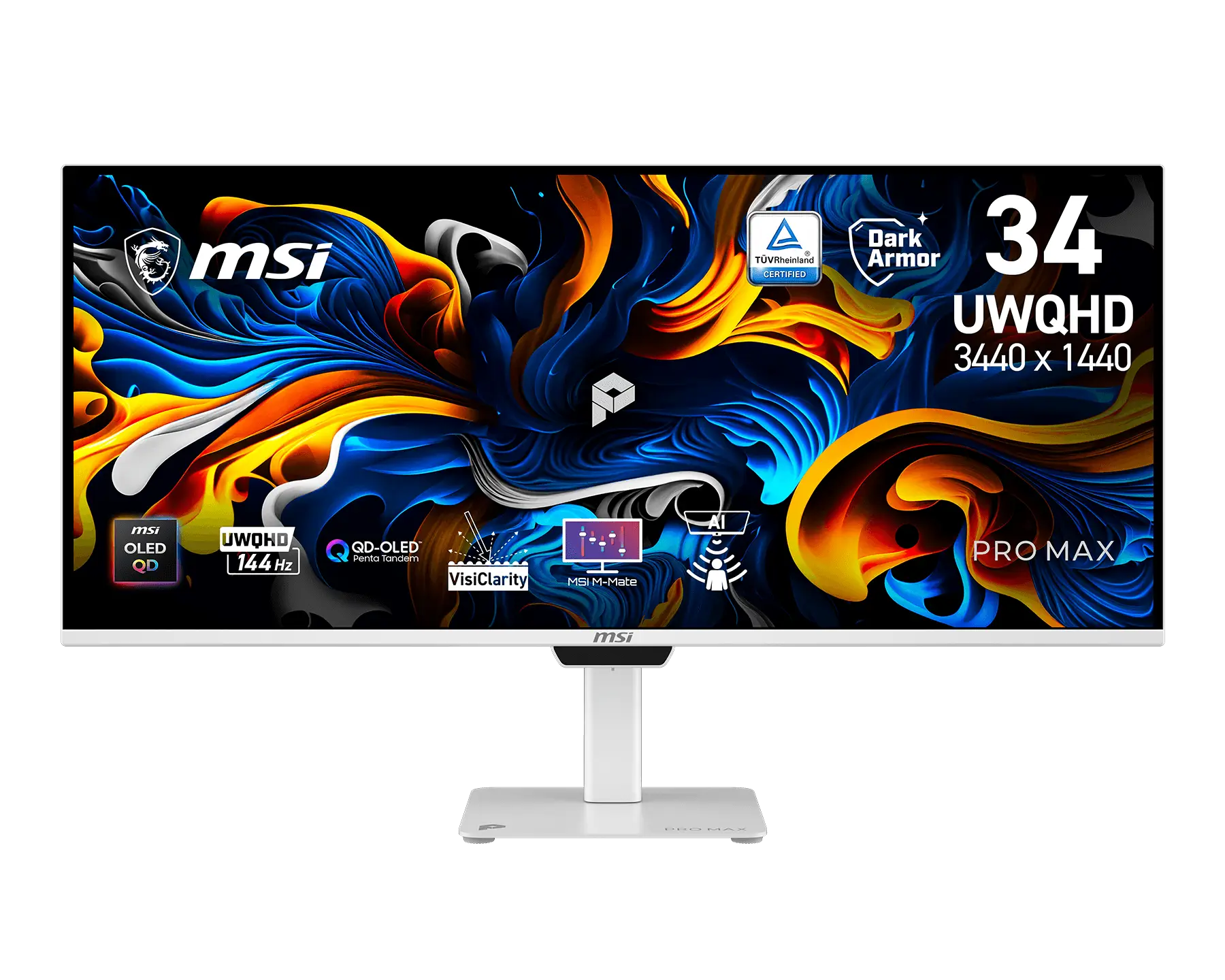 MSI презентує 34-дюймовий ультраширокий монітор із QD-OLED панеллю 5-го покоління для користувачів Mac 4