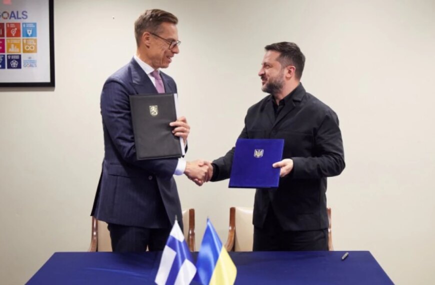 Головна 3 Україна уклала з Фінляндією угоду щодо безпілотників