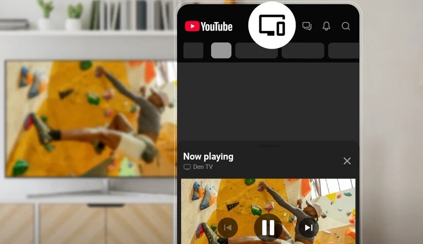Головна 11 YouTube дозволив транслювати відео зі смартфона на телевізор без спільного Wi-Fi