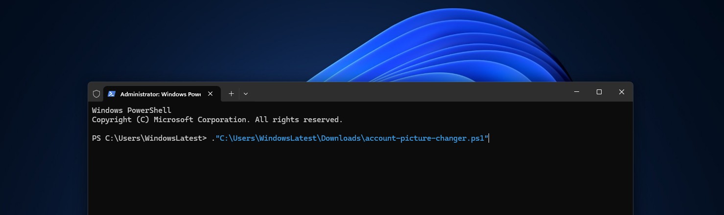 profile picture changing script