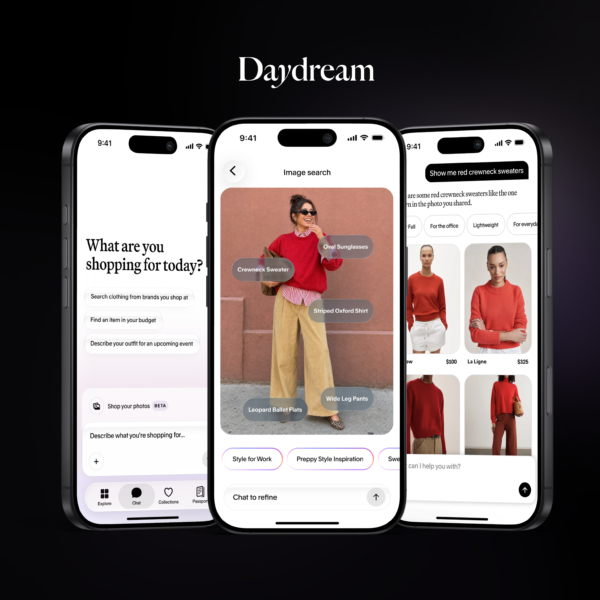 Daydream використовує Apple Intelligence для пошуку одягу з фотографій