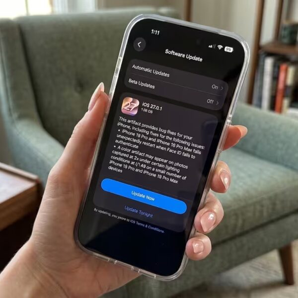 Apple випустила iOS 27.0.1, що вирішує проблему перезавантаження iPhone 18 Pro