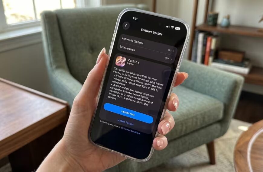 Apple випустила iOS 27.0.1, що вирішує проблему перезавантаження iPhone 18 Pro