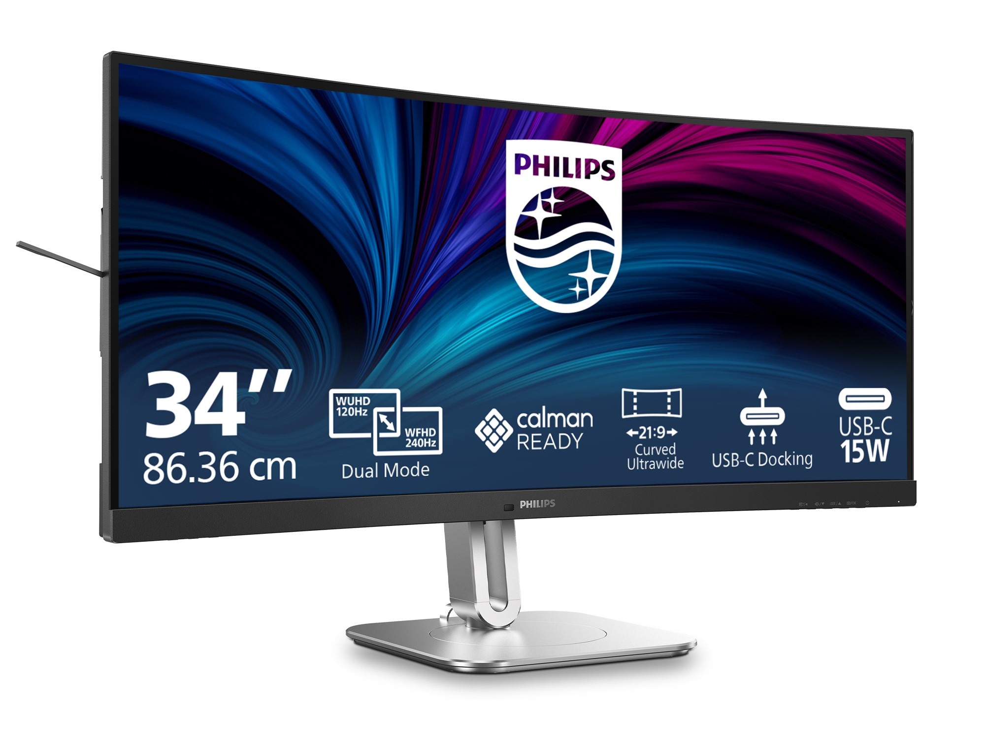 Philips 34B2U5900C: професійний монітор з Calman-Ready калібруванням та SmartKVM 2
