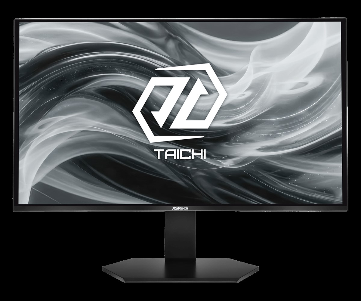 ASRock презентувала 720-герцеві OLED-монітори Taichi з двома портами DP 2.1 UHBR20 2