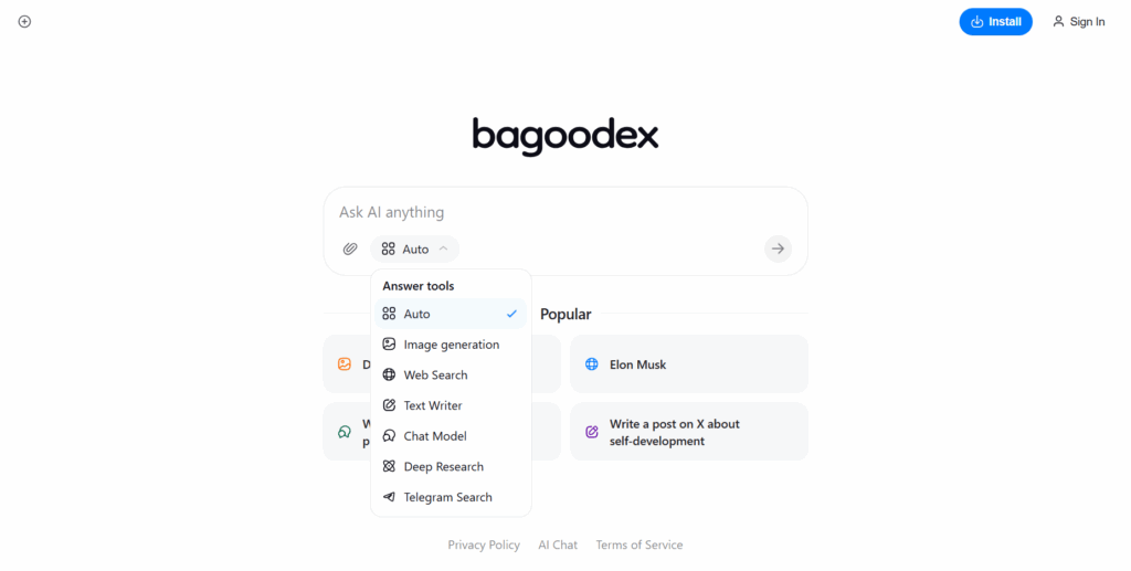 Bagoodex