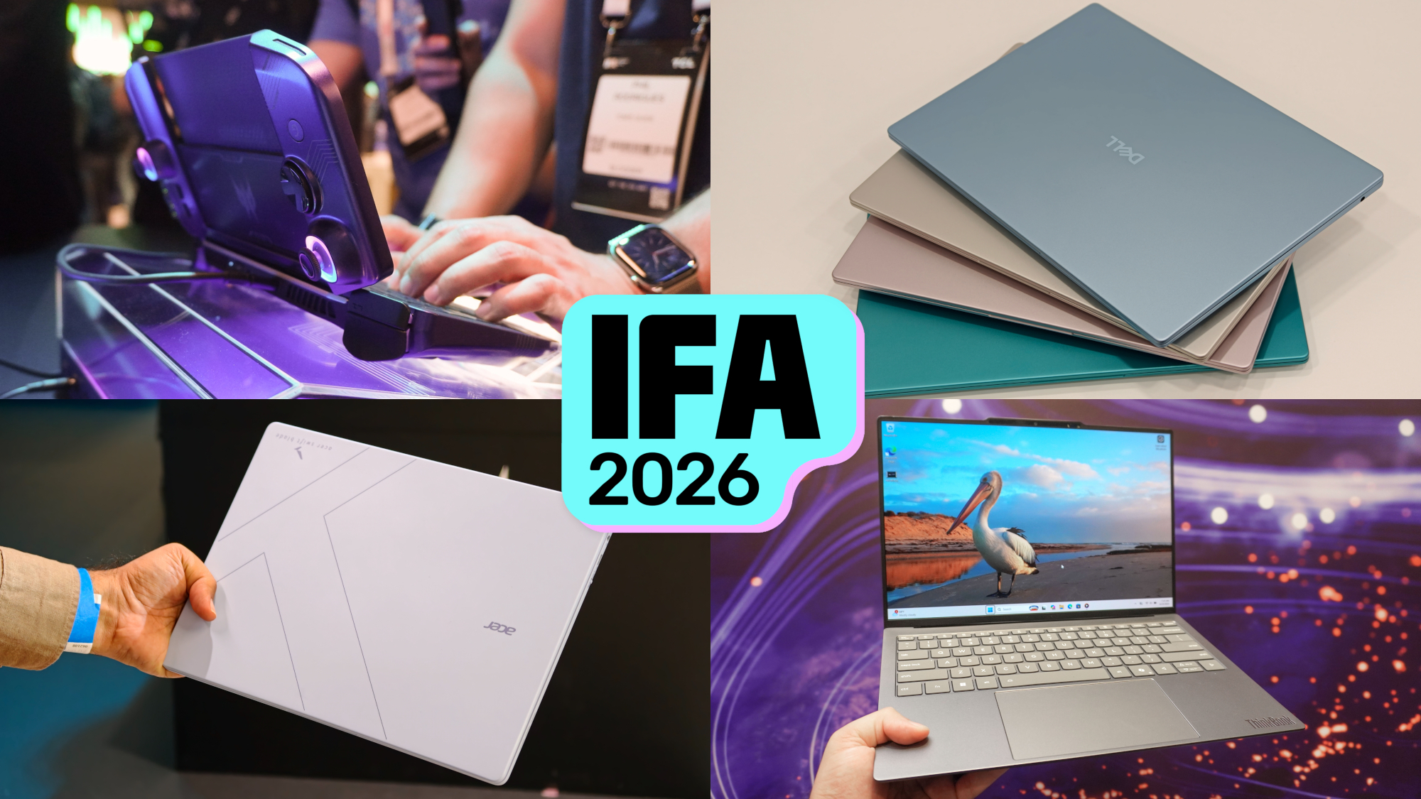 Ноутбуки IFA 2026: яскраві кольори, надтонкий дизайн та дисплеї, що згортаються 1