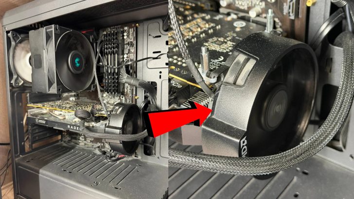 Reddit-користувач охолодив RX 5700 XT до 83°C за допомогою вентилятора AMD 1 Reddit-користувач охолодив RX 5700 XT до 83°C за допомогою вентилятора AMD 1