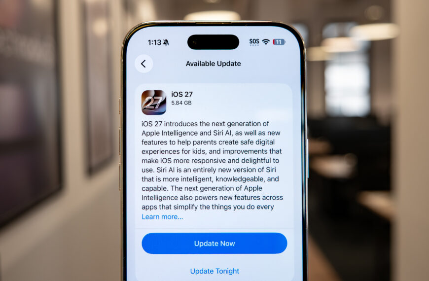 iOS 27 вже доступна