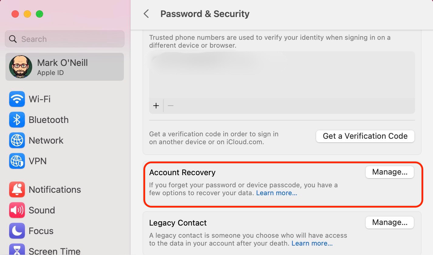 Як налаштувати та використовувати ключ відновлення Apple ID 9
