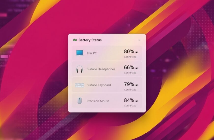Головна 18 Windows 11 отримає віджет статусу батареї для всіх пристроїв