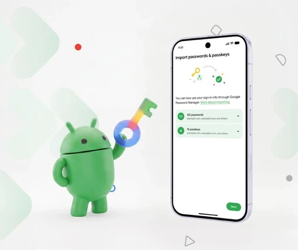 Android спростив перенесення паролів між менеджерами