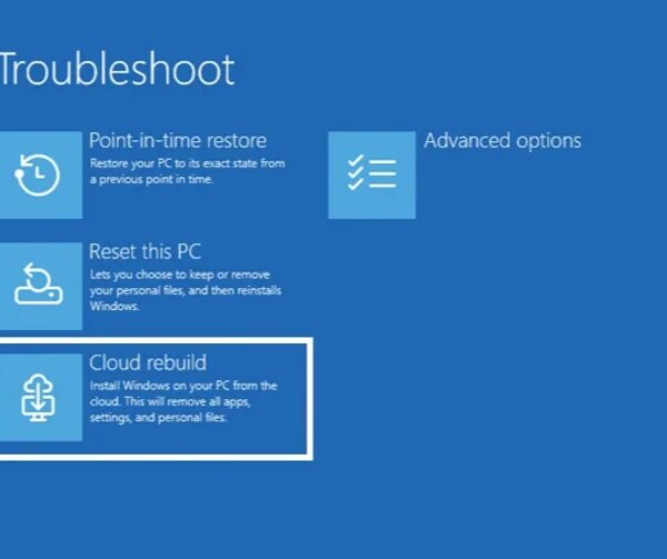 Windows 11 отримає встановлення з хмари