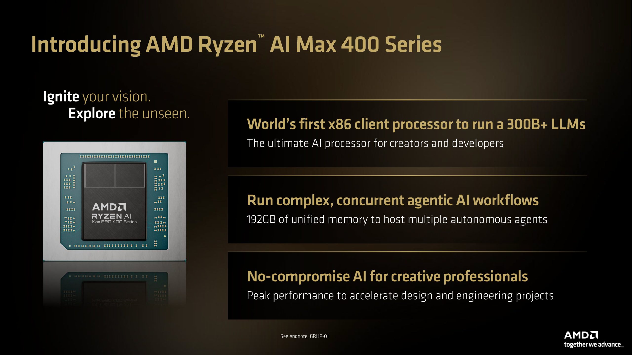 AMD відкриває IFA: пряма трансляція презентації Ryzen AI MAX 400 та нових споживчих рішень 2