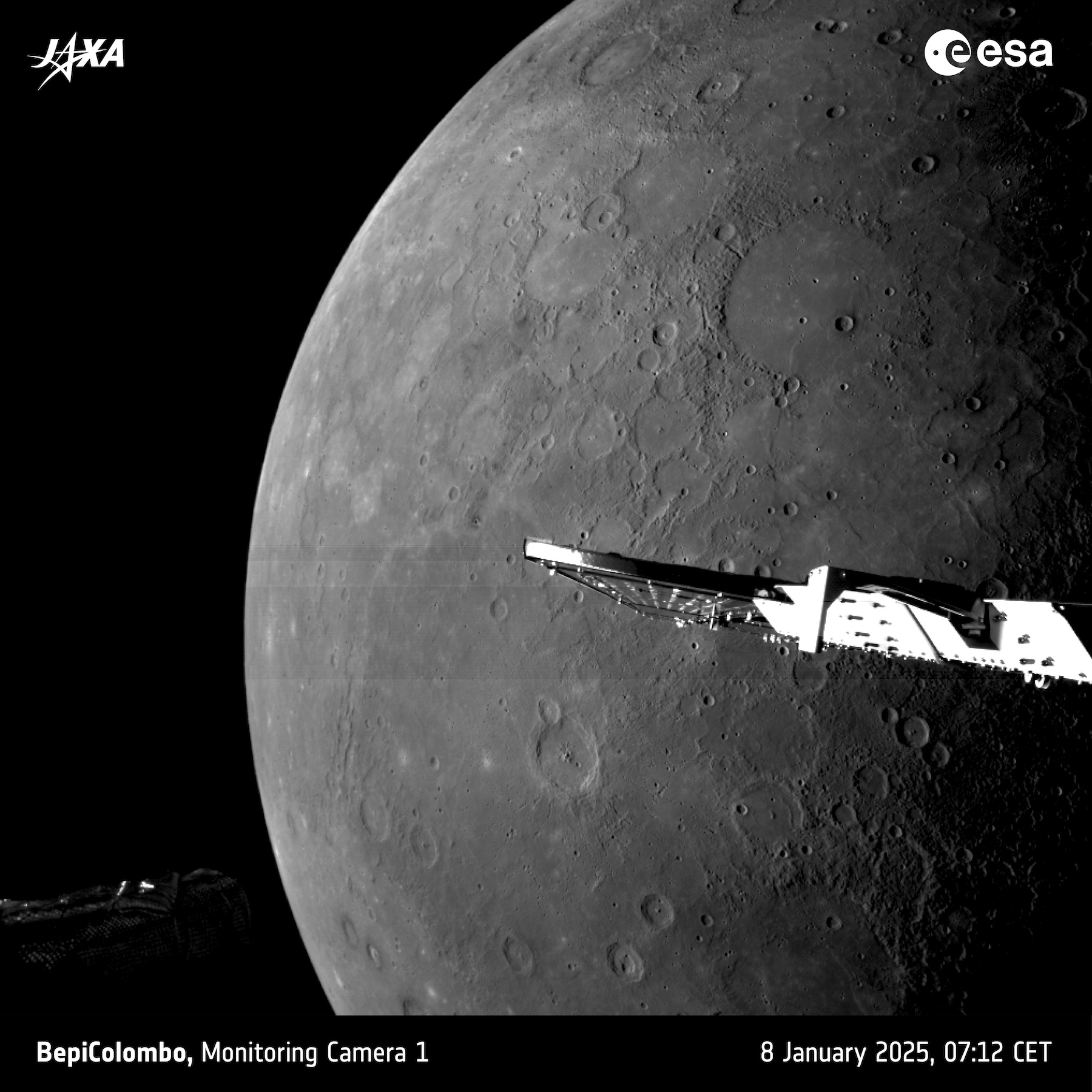 BepiColombo наближається до Меркурія після 8 років польоту 3