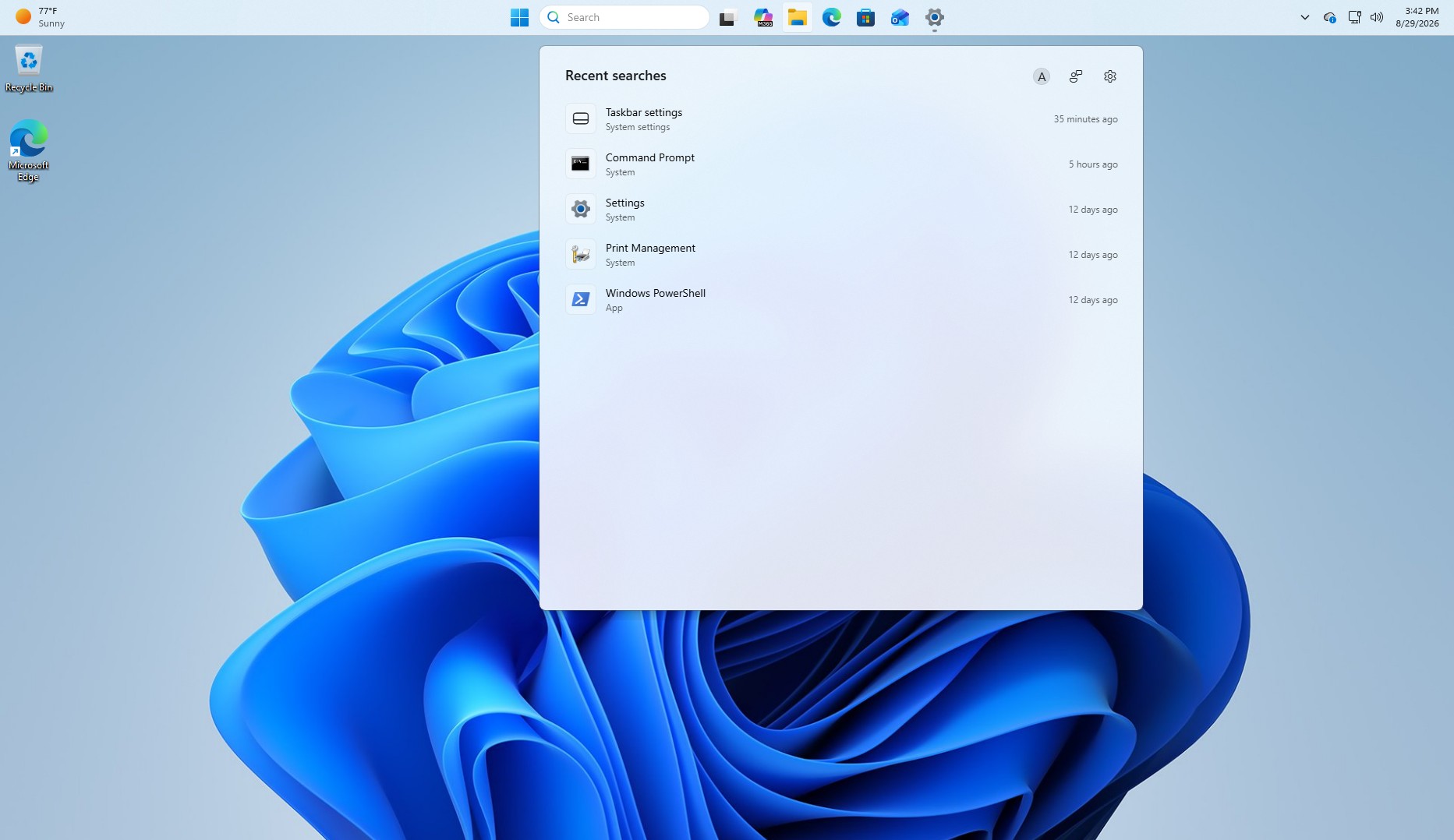 Windows 11 26H2: перші враження від оновлення 13 Cleaner Search in Windows 11