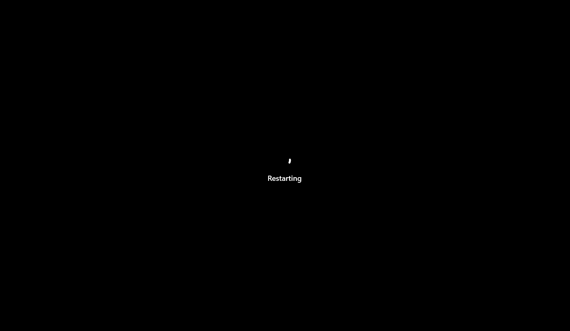 Restarting animation