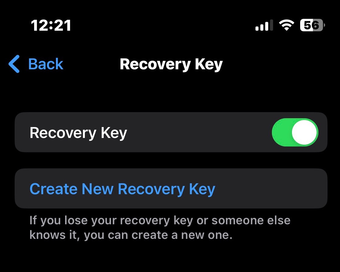 Як налаштувати та використовувати ключ відновлення Apple ID 7