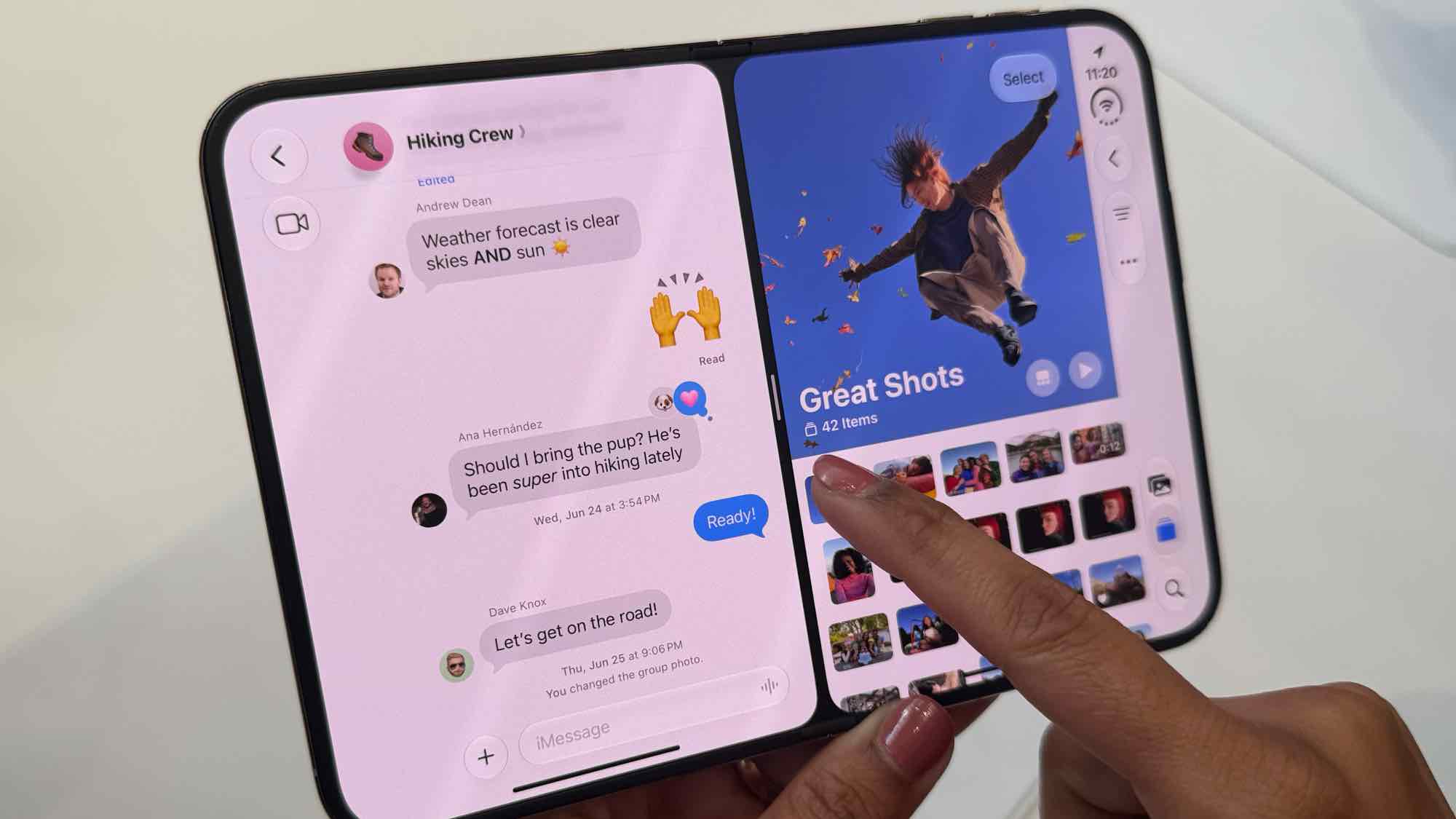 Apple представила iPhone Duo, кинувши виклик конкурентам 9