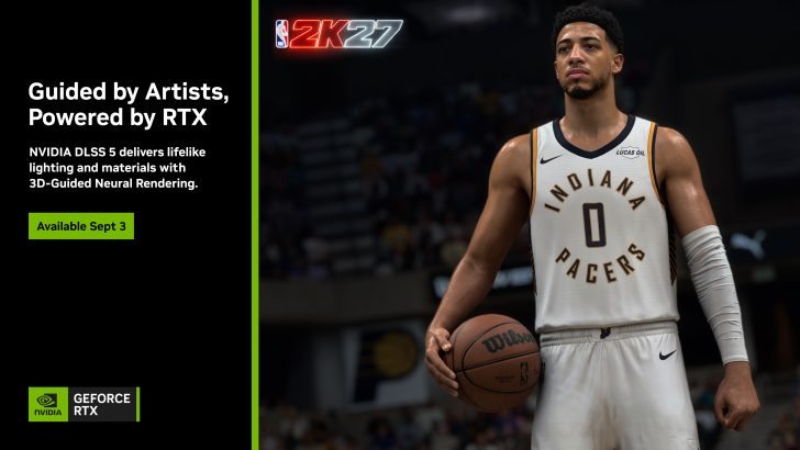 NBA 2K27 з DLSS 5 від NVIDIA демонструє стрибок у візуальній якості 1