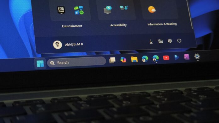 Як зменшити меню «Пуск» Windows 11 за допомогою серпневого оновлення та ViVeTool.