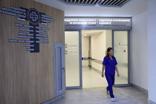 У Винниках запрацювало найсучасніше на Львівщині відділення анестезіології та інтенсивної терапії