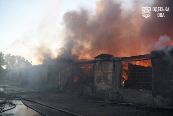 Увечері росіяни завдали удар по Одесі