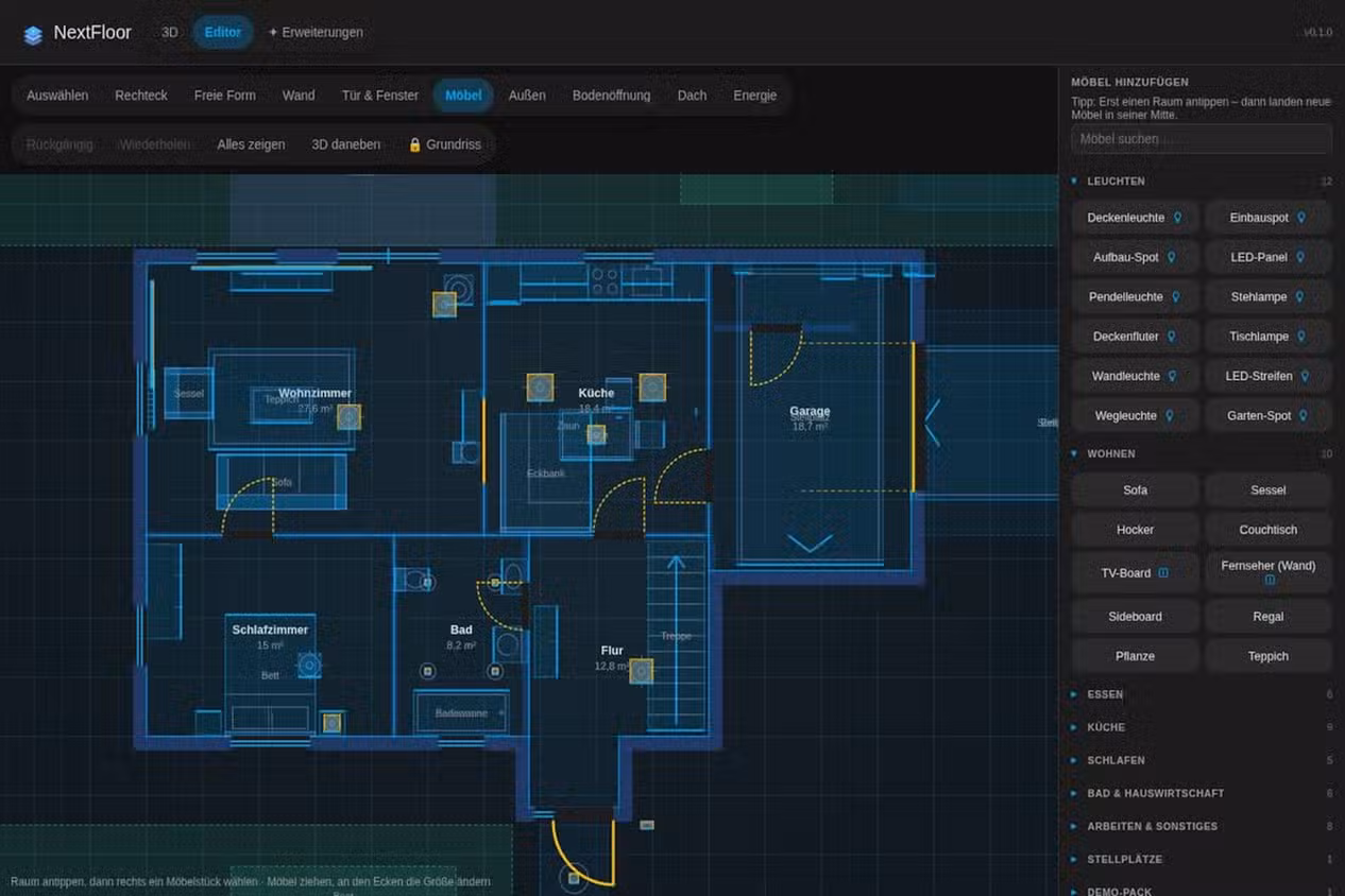 Три проєкти Home Assistant для інтерактивних 3D-планів помешкання на вихідні 6