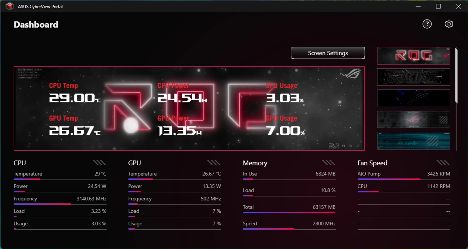 ПК з RTX 5080 та Ryzen 7 9800X3D в корпусі ASUS ROG Cronox ARGB 32
