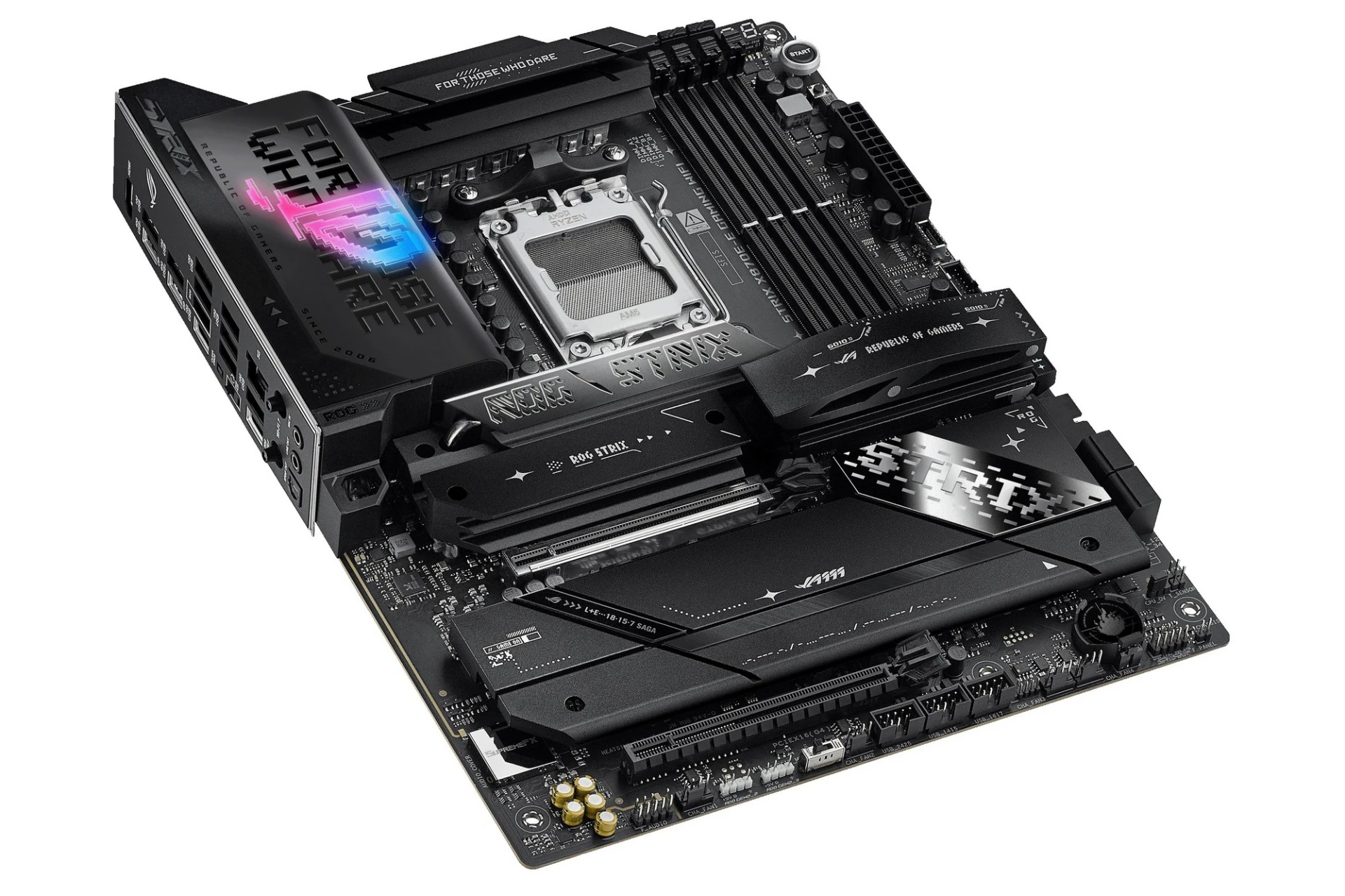 ПК з RTX 5080 та Ryzen 7 9800X3D в корпусі ASUS ROG Cronox ARGB 5