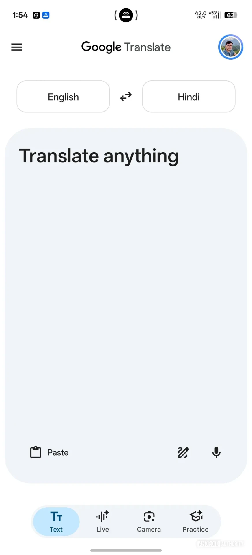 Google Translate оновив інтерфейс на Android 3
