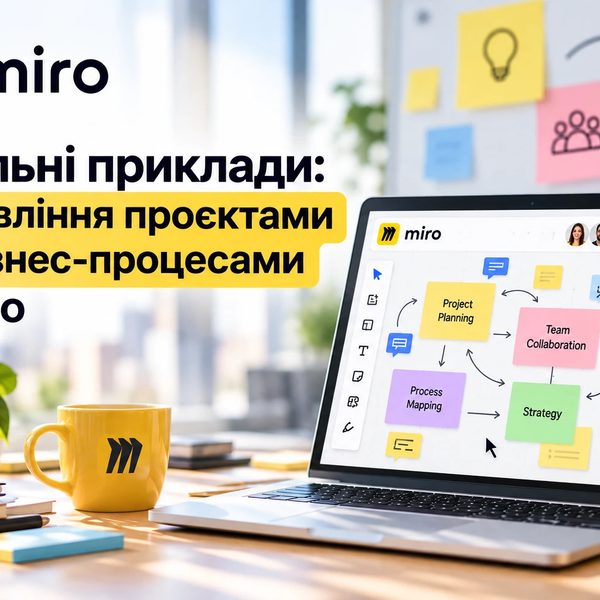 Як компанії використовують Miro для управління проєктами та бізнес-процесами: реальні приклади