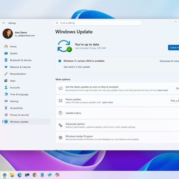 Windows 11 26H2: як отримати нове оновлення вже зараз