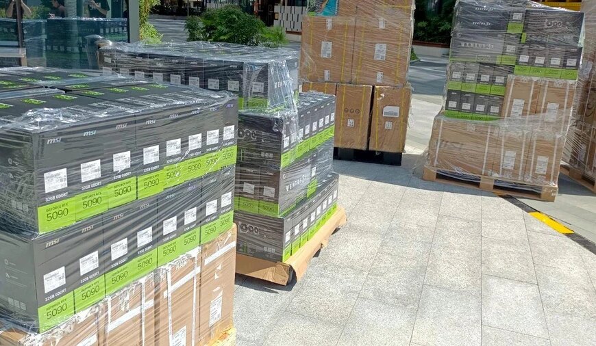 Головна 6 Партія відеокарт RTX 5090 вартістю $470 тисяч зникла в аеропорту Бразилії