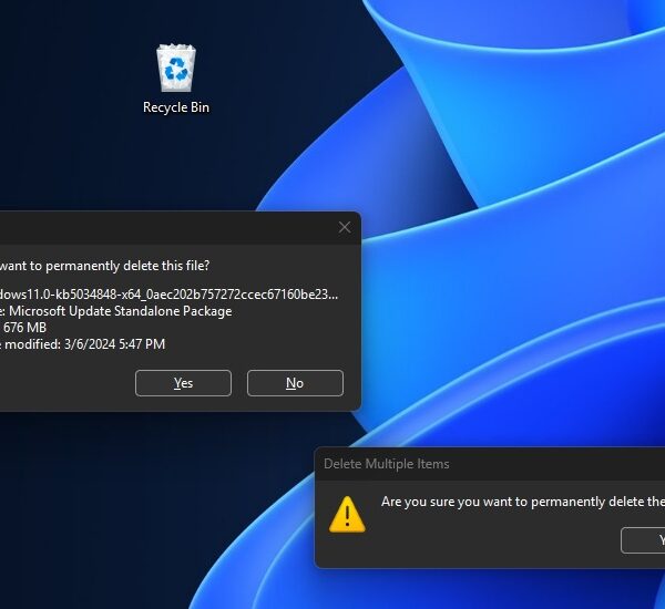 Windows 11 отримує темний режим для застарілих елементів інтерфейсу замість їх видалення