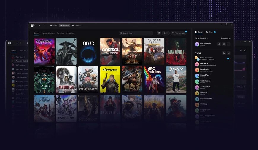 Головна 10 Epic Games Launcher отримав оновлення, конкуруючи зі Steam, та версію Fortnite для…